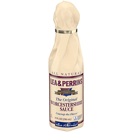 Lea & Perrins Worcestershire Sauce 10 fl. oz. Bottle | Steak Sauce |  Superlo Foods