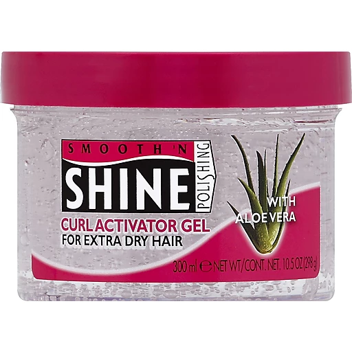 Smooth 'n Shine Polishing Curl Activator Gel for Extra Dry Hair - With Aloe  Vera | Styling Products | Green Way Markets