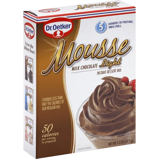 service New Zealand Mikroprocessor Dr Oetker Chocolate Light Mousse | Jello, Pudding | Busch's