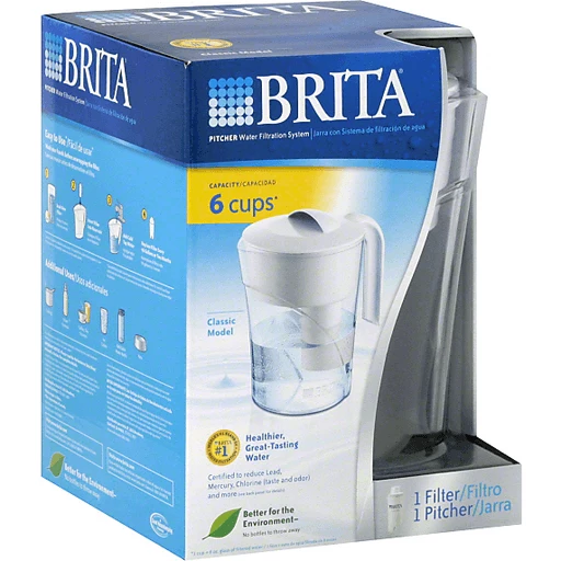 Brita Water Filtration System Pitcher, Brita Countertop Filter Systems