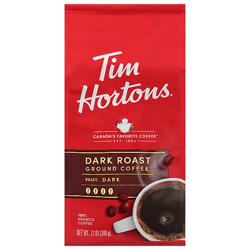 Bliv sammenfiltret Guinness Chip Tim Hortons Ground Dark Roast Coffee 12 Oz | Ground | D&W Fresh Market