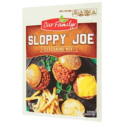 Our Family Seasoning Mix, Sloppy Joe 1.25 Oz, Pantry