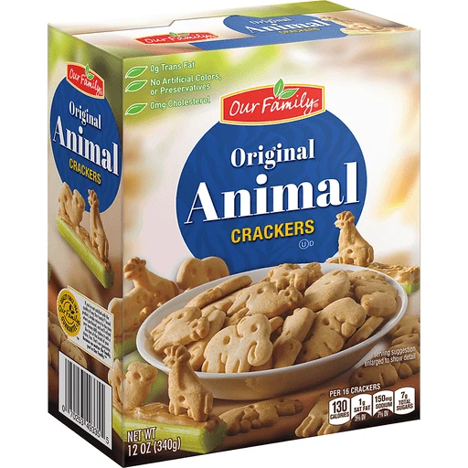 Our Family Animal Crackers | Animal | Tom's Food Markets