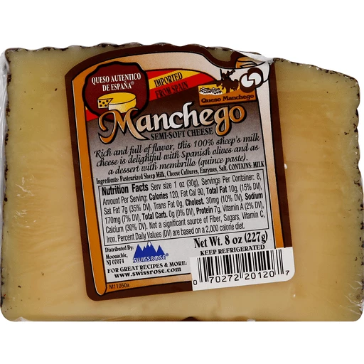 primavera anfitriona Escepticismo Queso Manchego Semi-Soft Cheese | Cheese | Festival Foods Shopping