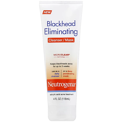 wees stil jam regeling Neutrogena® Blackhead Eliminating Cleanser/Mask 4 Fl Oz Tube | Lotion |  Market Basket
