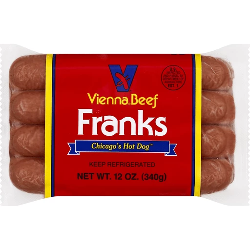 Vienna Beef Franks - 8 CT