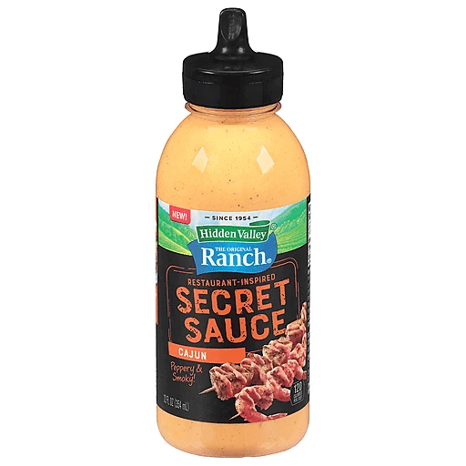 Hidden Valley Secret Sauce, Cajun, Restaurant Inspired 12 Fl Oz, Salad  Dressing