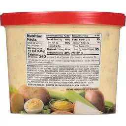 reser's potato salad nutrition