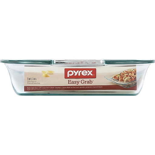 Tegenwerken ontploffen vorm Pyrex Easy Grab Oven Safe Glass With Large Easy Grab Handles | Bakeware &  Cookware | Fresh Seasons Market