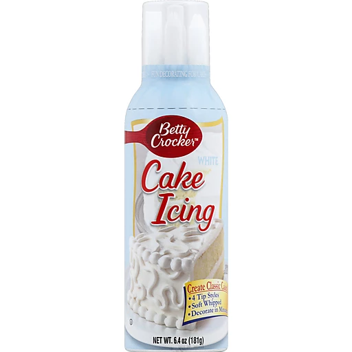 lindre værtinde Agent Betty Crocker Decorating Cake Icing White | Frosting, Toppings &  Decorations | Martins - Emerald