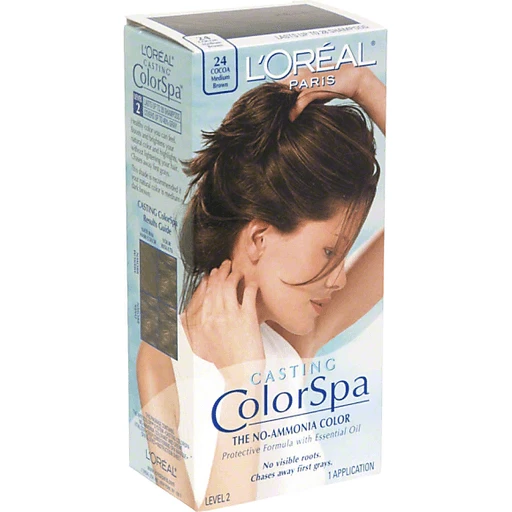 Loreal ColorSpa Casting No-Ammonia Hair Color, Level 2, Medium Brown 24 |  Shop | Foodtown