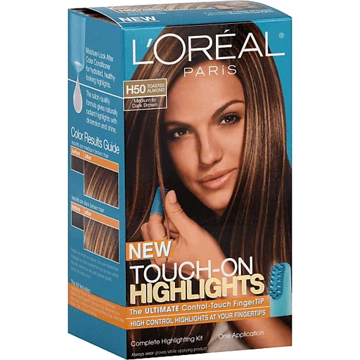 Loreal Touch-On Highlights, Toasted Almond H50 | Hair & Body Care | Superlo  Foods
