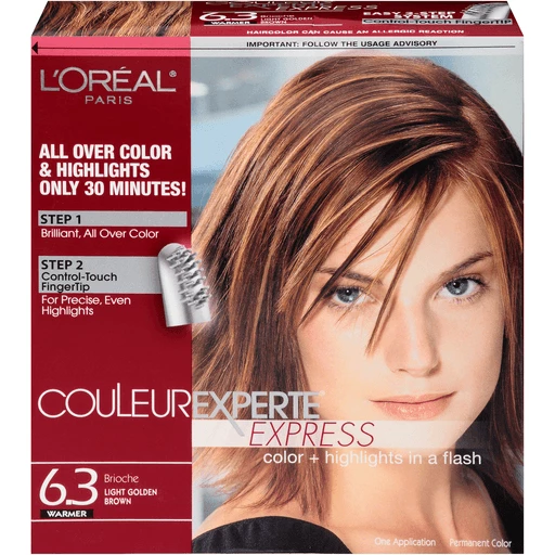 L'Oreal Paris® Couleur Experte® Express Brioche Light Golden Brown  Natural  Hair Color Kit 9 pc Box | Shop | Sun Fresh