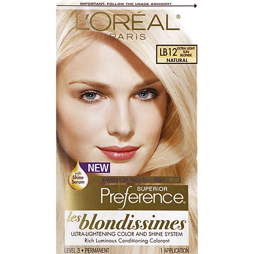 Superior Preference® LB12 Natural Extra Light Sun Blonde Hair Color | Hair  Coloring | Price Cutter