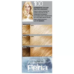 L'Oreal Feria, #100, Very Light Natural Blonde | Hair Coloring | Foodtown