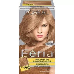 L'Oreal® Paris Feria® 72 Dark Iridescent Blonde Warmer Hair Color Kit | Hair  & Body Care | Brooklyn Harvest Markets