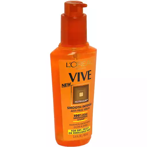Loreal Vive Smooth Intense Anti Frizz Serum For Dry Frizzy Or Rebellious Hair Shop Price Cutter