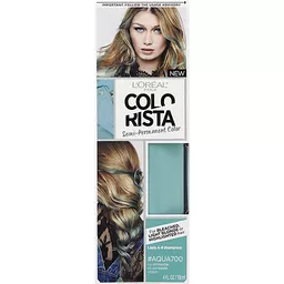 L'Oreal Paris Colorista Semi-Permanent Hair Color - Light Bleached Blondes,  #Aqua, 1 kit | Shop | Valli Produce - International Fresh Market