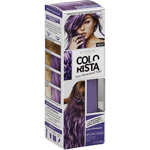 Colorista Semi-Permanent Color, Purple 400 | Shop | Superlo Foods