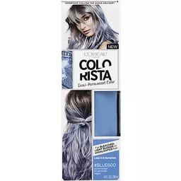 L'Oreal Paris Colorista Semi-Permanent Hair Color - Light Bleached Blondes,  #Blue, 1 kit | Hair Coloring | Festival Foods Shopping