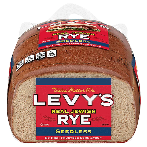 Levy's Rye Bread, Plain | Breads from the Aisle | Foodtown