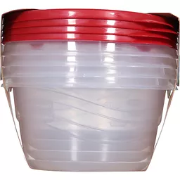 Rubbermaid Containers & Lids, Small Bowls, 3.2 Cups 4 ea