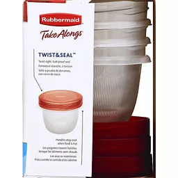Rubbermaid Take Alongs Containers & Lids 3 Ea
