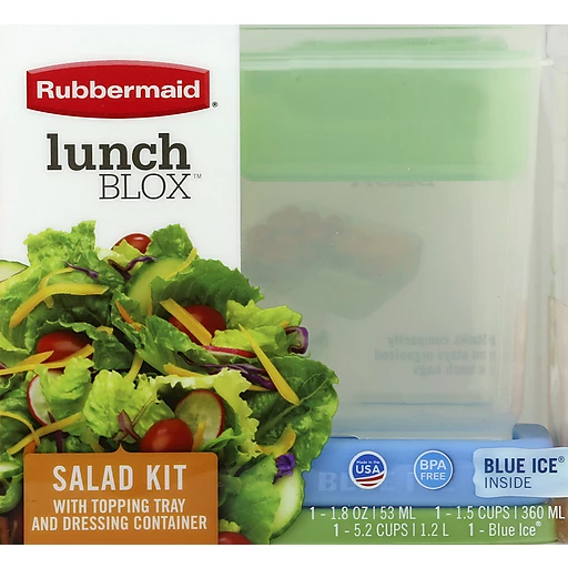 Rubbermaid Lunch Blox Salad Kit, Shop
