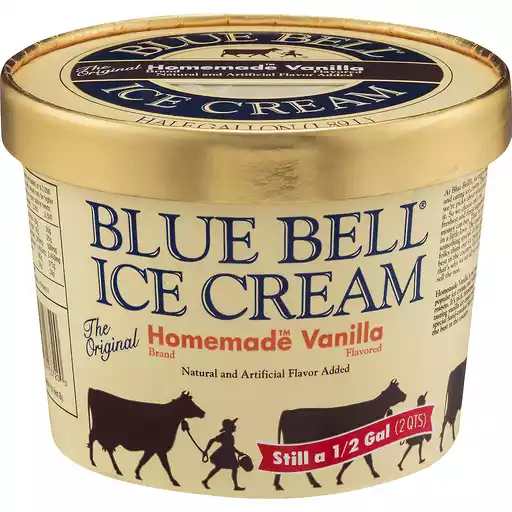 Image result for blue bell vanilla ice cream