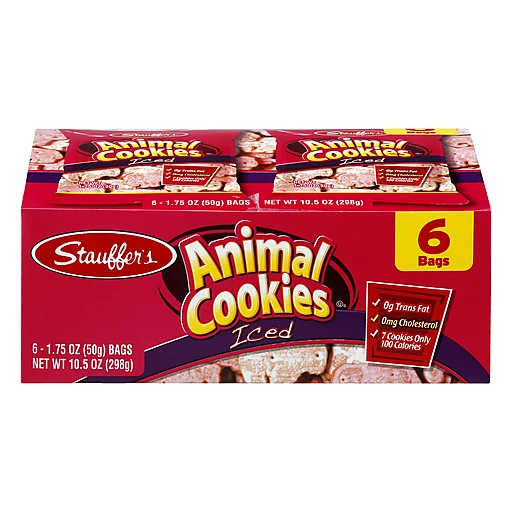 Stauffer's Animal Cookies 6 ea | Animal | Lake Mills Market