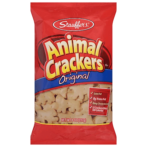 Stauffer's Animal Crackers, Original 8 Oz | Pantry | OPIE Drive-thru Grocery