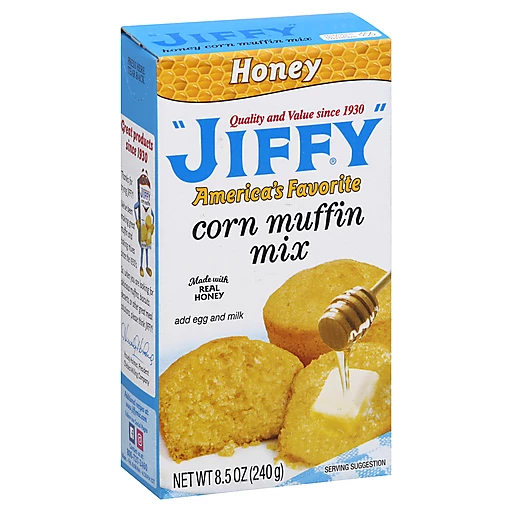 Jiffy Muffin Mix, Honey 8.5 oz Bread, Muffin Scone Mix | Market