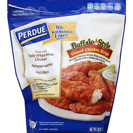 Perdue Chicken Strips, Glazed, Buffalo Style 26 Oz | Chicken Nuggets,  Patties & Tenders | Kennie's Marketplace