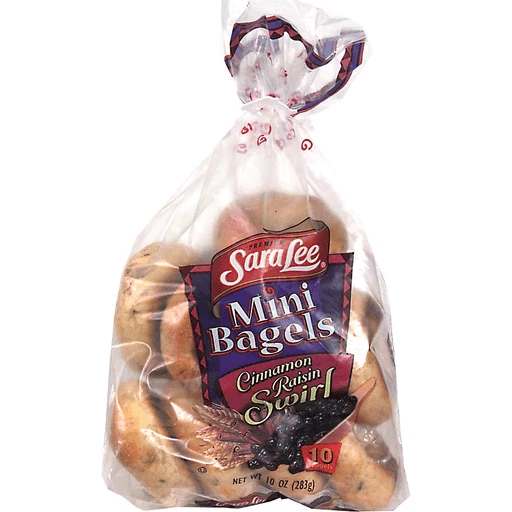 Sara Lee Mini Bagels, Cinnamon Raisin Swirl | Shop | OK Country Mart