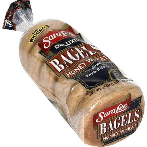 Sara Lee® Deluxe Honey Wheat Bagels 20 oz. Bag | Pantry | Superlo Foods