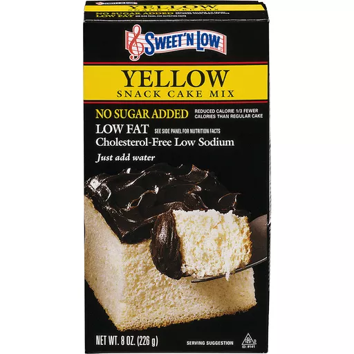Sweet 'N Low Yellow Snack Cake Mix No Sugar Added Low aFat | Cake & Cupcake  Mix | Foodtown
