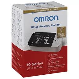 Omron 10 Series Upper Arm Blood Pressure Monitor 1 ea Box