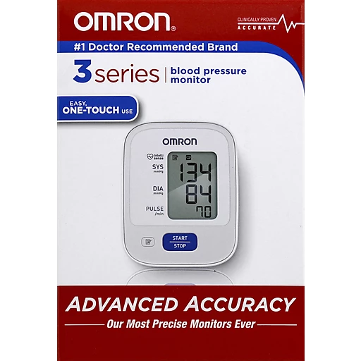 Omron Blood Pressure Monitor 1 Ea, Diabetic Aids & Nutrition