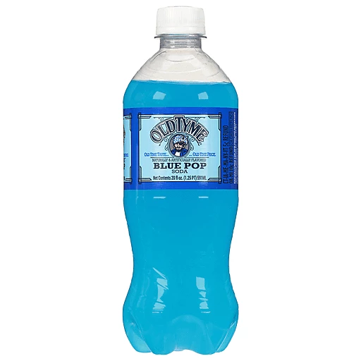 vijandigheid gevaarlijk Heer Old Tyme Blue Pop Soda Pop | Soft Drinks | Value Center Marketplace
