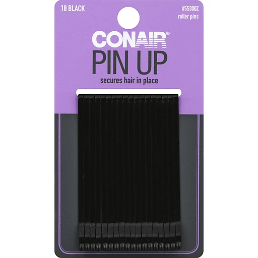 Conair Styling Essentials Roller Pins, Black | Accessories | Superlo Foods