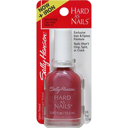 Sally Hansen Hard As Nails Nail Color, Shimmering Lilac Frost 4400-01 |  Health & Personal Care | ValuMarket