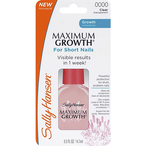 Sally Hansen Maximum Growth Daily Nail Growth Program 2115 Clear | Nail  Care | Price Cutter