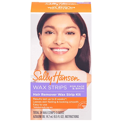 Sally Hansen Hair Remover Wax Strip Kit 1 ea | Nail Care | Tom's Food  Markets