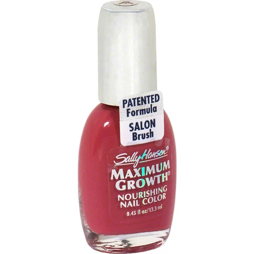 Sally Hansen Maximum Growth Nourishing Nail Color, Tender Mulberry 3710-14  | Shop | Apple Market