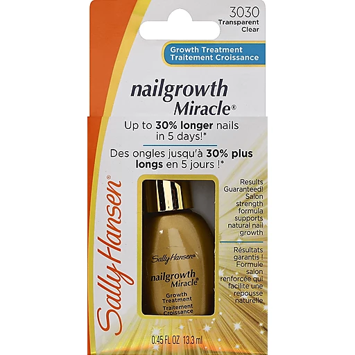 Sally Hansen Nailgrowth Miracle 3030 Clear | Nail Care | Superlo Foods