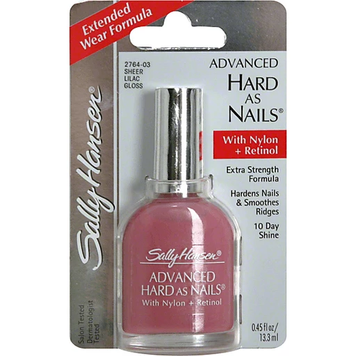 Sally Hansen Advanced Hard As Nails Nail Color, Sheer Lilac Gloss 2764-03 |  Shop | ValuMarket
