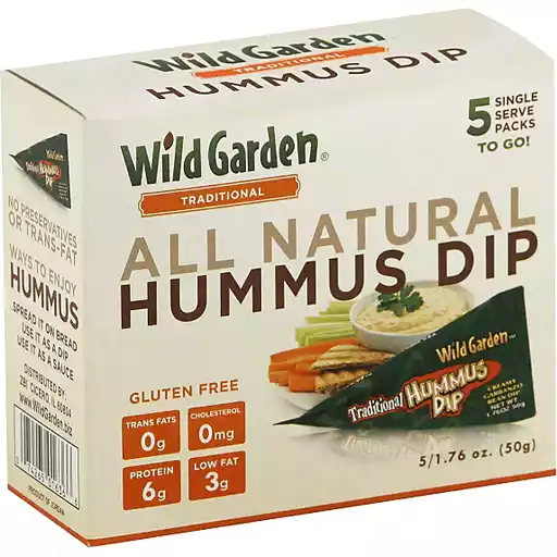 Wild Garden Traditional Hummus Dip Wild Garden Hummus Chief