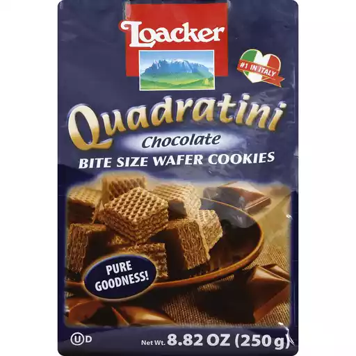 Loacker Quadratini Wafer Cookies Chocolate Bite Size Fruit Wafers Northland Food,Granny Square Pattern Chart