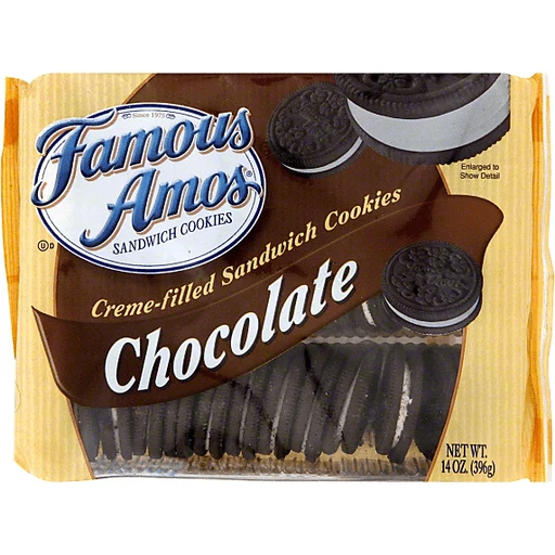 Famous Amos Chocolate Creme-Filled Cookies