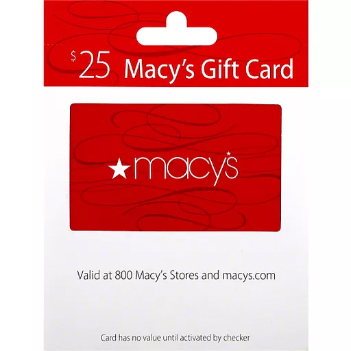 How much do i have on my macys gift card Macys Gift Card 25 Gift Cards My Country Mart Kc Ad Group